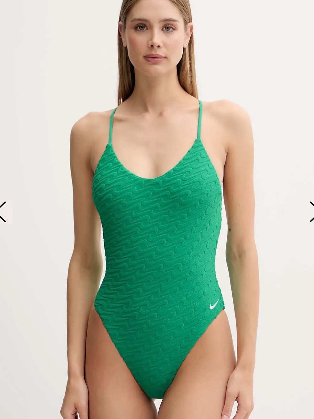 Nike Women's Terry Texture Y-Back One Piece Size M
